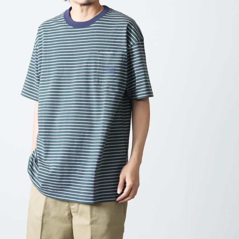SEDAN ALL PURPOSE ボーダーロンT XL SEDAN ALL-PURPOSE (セダンオールパーパス) S/S Pocket Tee