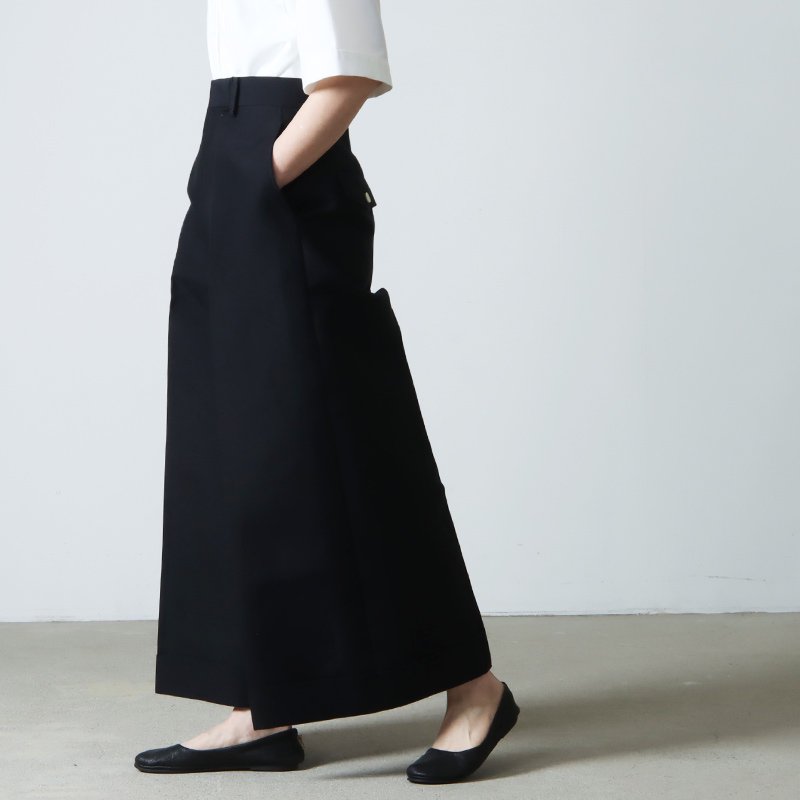 beautiful people (ビューティフルピープル) mikado silk cotton wide cropped pants /  ミカドシルクコットンワイドクロップドパンツ