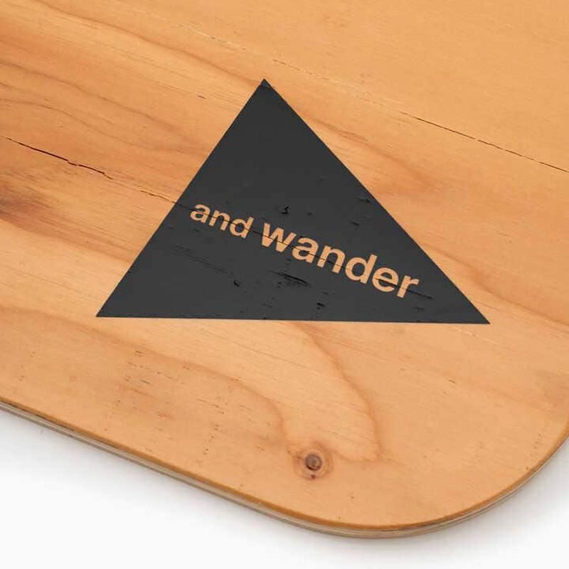 and wander (アンドワンダー) wood table top 30 / ウッド