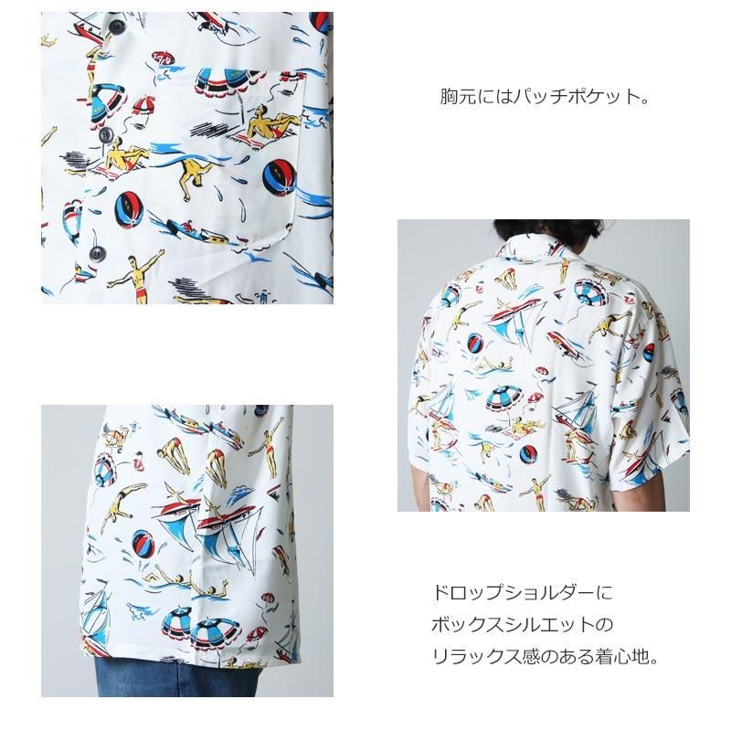 N.HOOLYWOOD (エヌハリウッド) 2221-SH56-023 OPEN COLLAR SHIRT