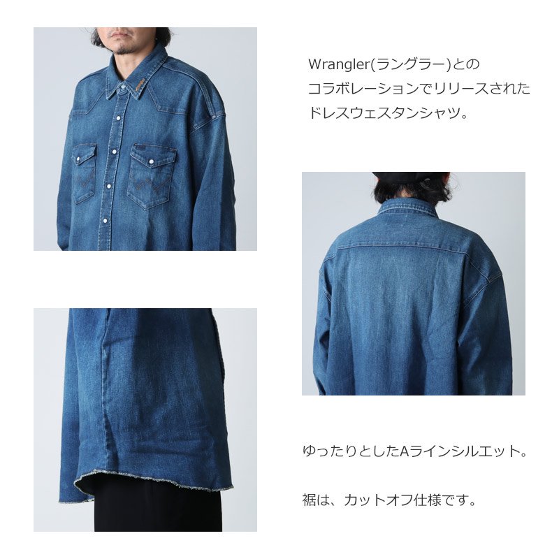 N.HOOLYWOOD (エヌハリウッド) 6221-WR01-071 WRANGLER×N.HOOLYWOOD COMPILE DENIM SHIRT