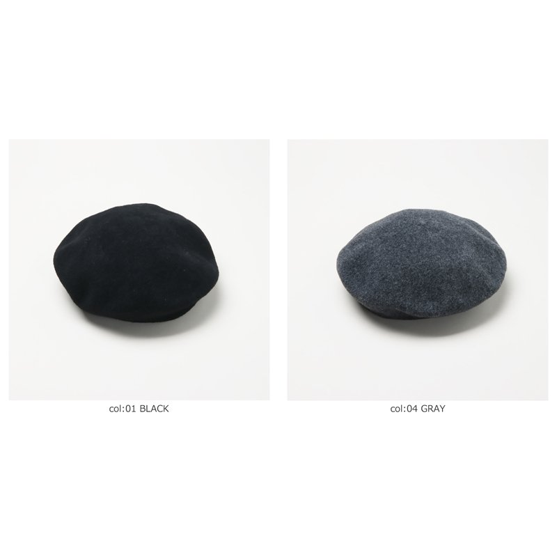 KIJIMA TAKAYUKI (キジマタカユキ) WOOL CASHMERE BASQUE BERET