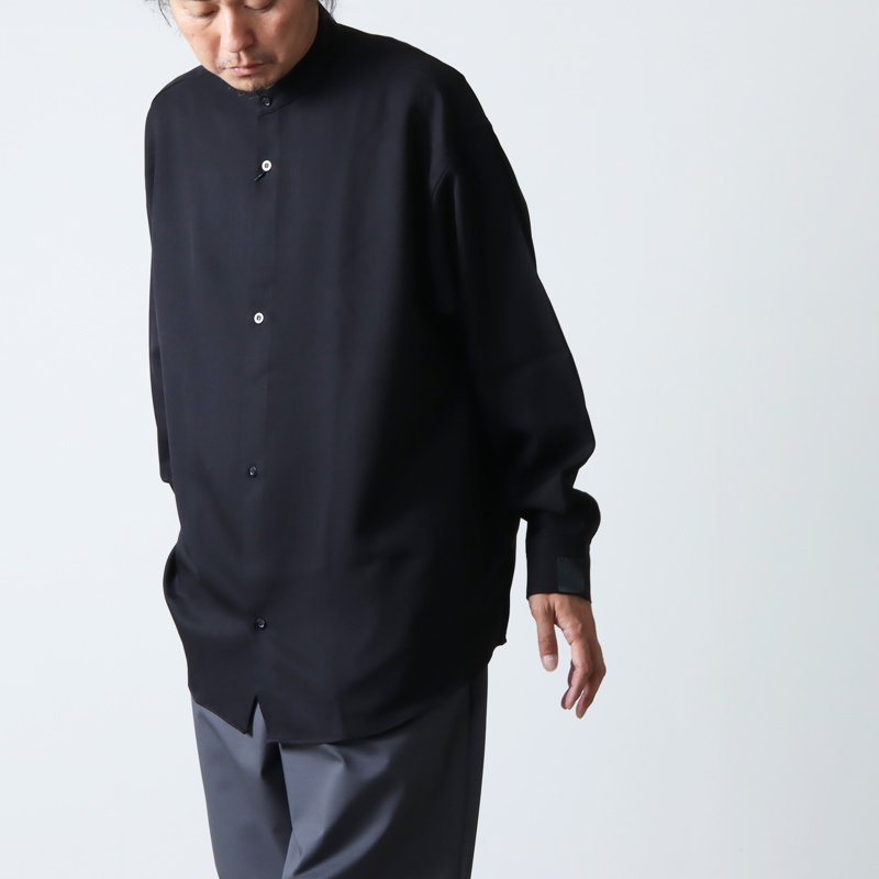 N.HOOLYWOOD (エヌハリウッド) 2222-SH20-019 BAND COLLAR SHIRT