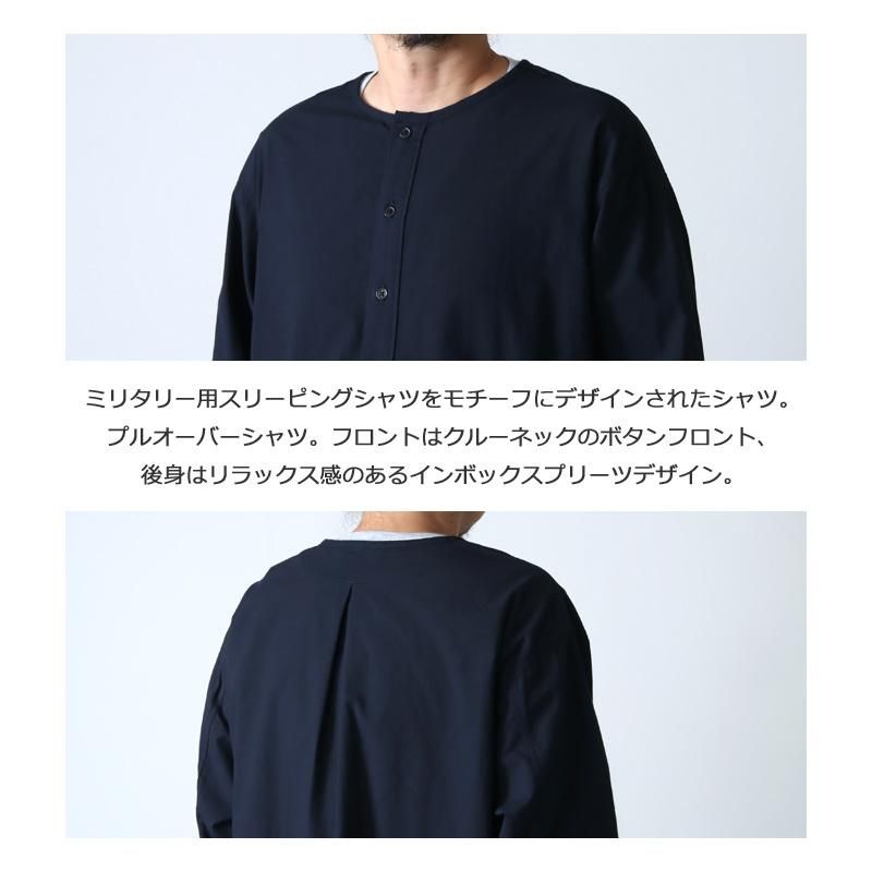 A VONTADE (ア ボンタージ) Sleeping Pullover Shirts / スリーピングプルオーバーシャツ