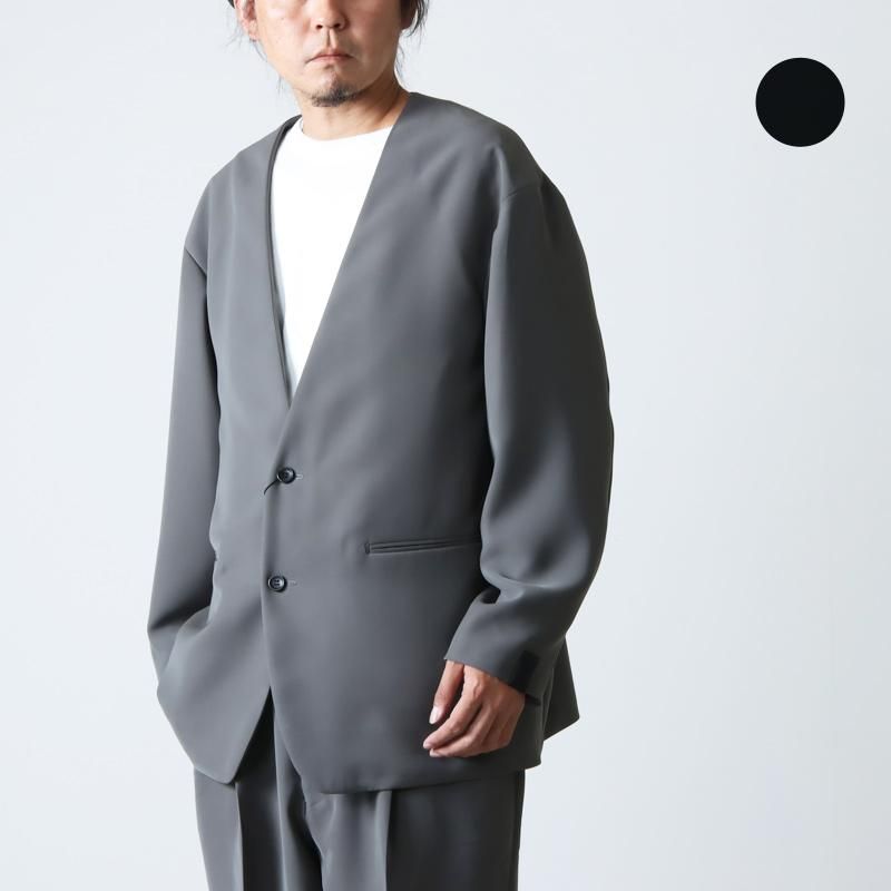 N.HOOLYWOOD (エヌハリウッド) 2222-JK20-098 COLLARLESS JACKET / カラーレスジャケット