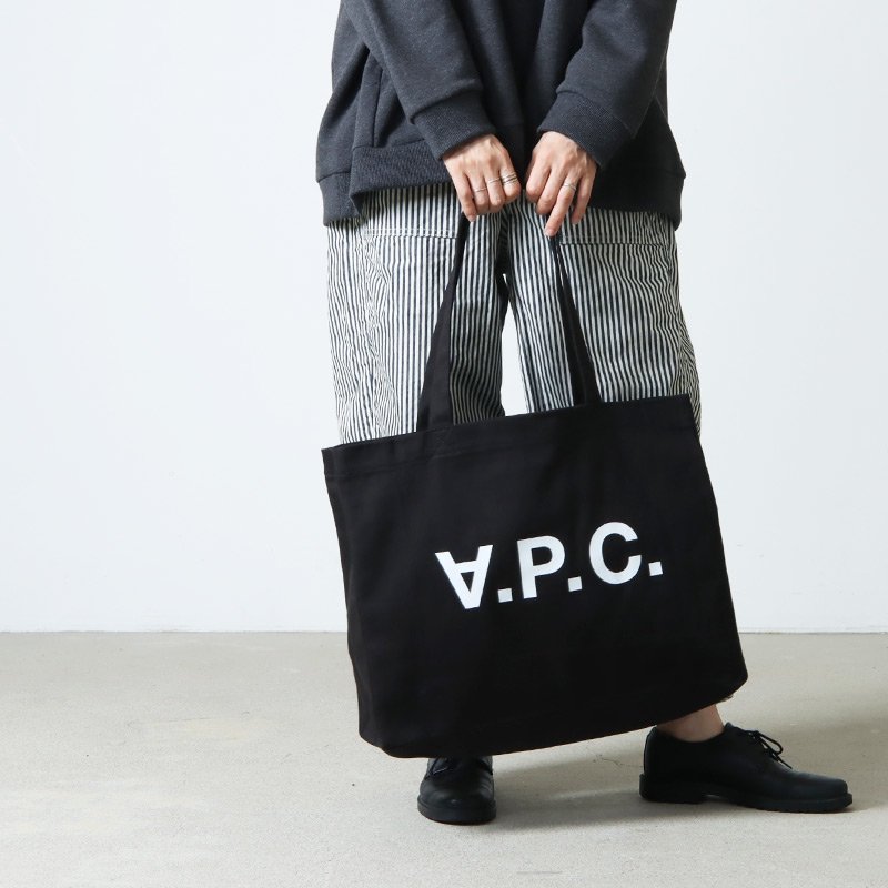 A.P.C. (アーペーセー) SHOPPING DANIELA BLANC LOGO DENIM