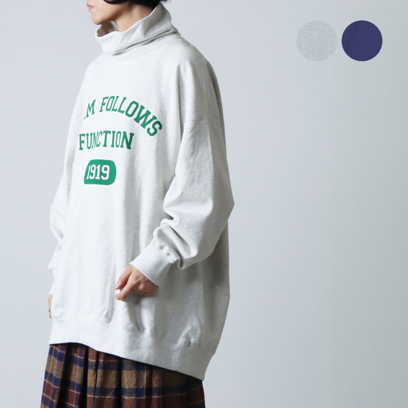 F/CE. (エフシーイー) COLLEGE HIGH NECK SWEAT / カレッジハイネック