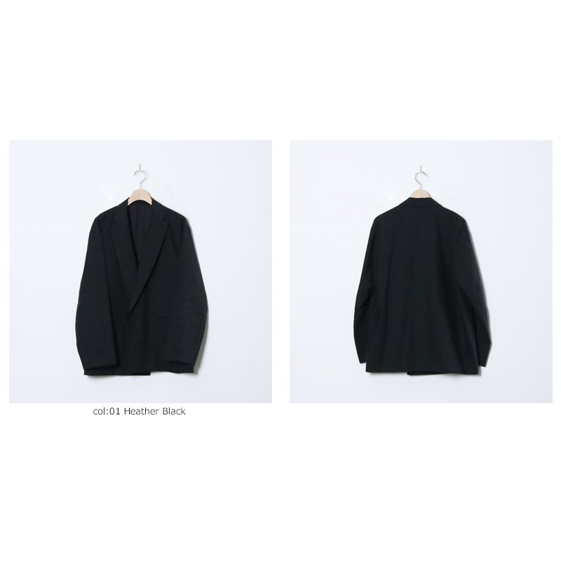 blurhms (ブラームス) Wool Ramie Cardigan Jacket / ウールラミー カーディガンジャケット