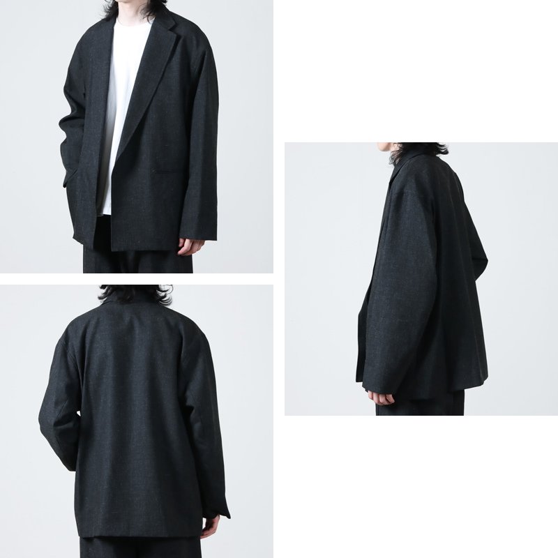 blurhms (ブラームス) Wool Ramie Cardigan Jacket / ウールラミー カーディガンジャケット