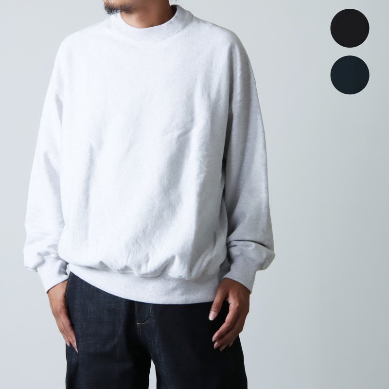 blurhmsROOTSTOCK (ブラームス ルーツストック) Soft and Hard Sweat Crew-neck Big /  ソフトアンドハードスウェット クルーネックビッグ