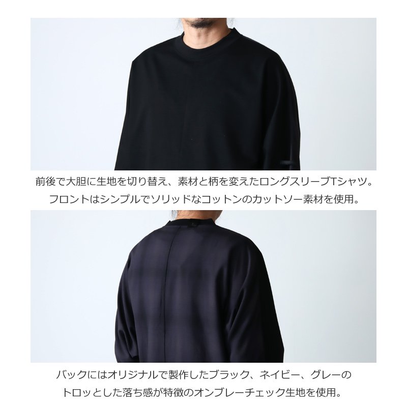 N.HOOLYWOOD (エヌハリウッド) 2222-CS13-004 LONG SLEEVE T-SHIRT / ロングスリーブTシャツ