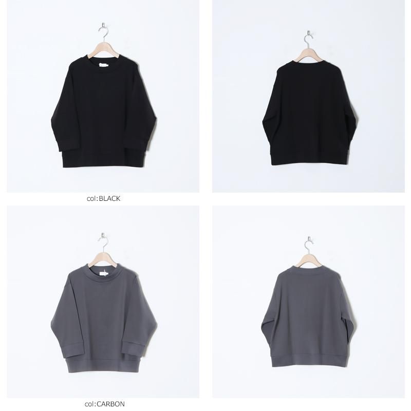 handvaerk (ハンドバーク) FLEX 3/4 SLEEVE SWEAT SHIRT