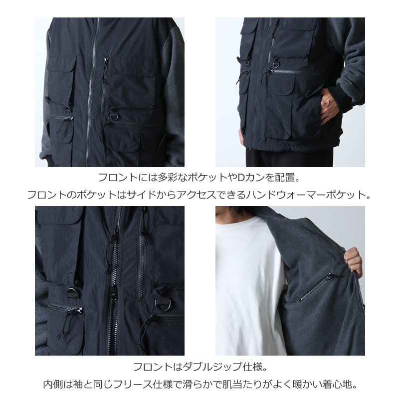 SEDAN ALL-PURPOSE (セダンオールパーパス) Fleece Fishing Jacket