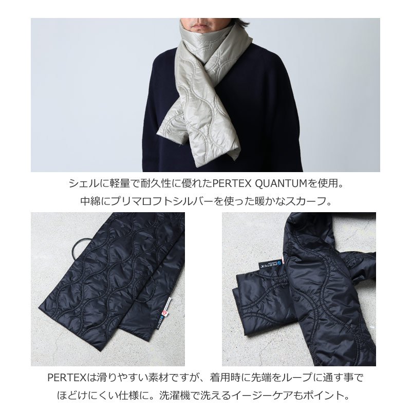 BURLAP OUTFITTER (バーラップアウトフィッター) LOOPED PRIMALOFT SCARF / ループドプリマロフトスカーフ