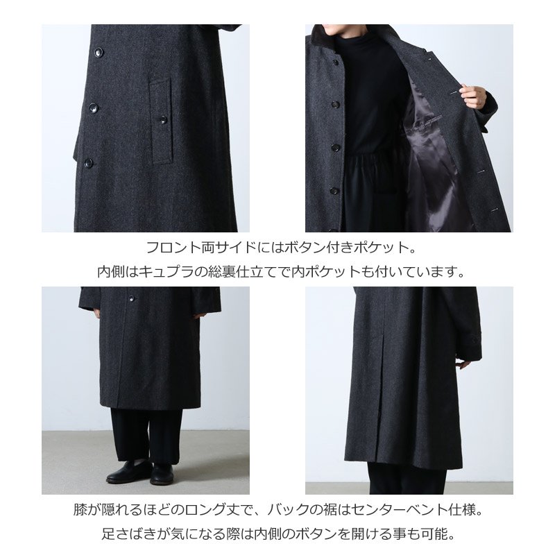 LENO (リノ) BAL COLLAR COAT / バルカラーコート