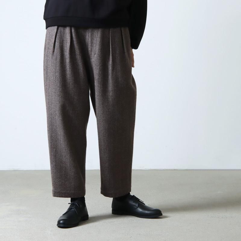 LENO (リノ) 2TUCK TROUSERS / ツータックパンツ