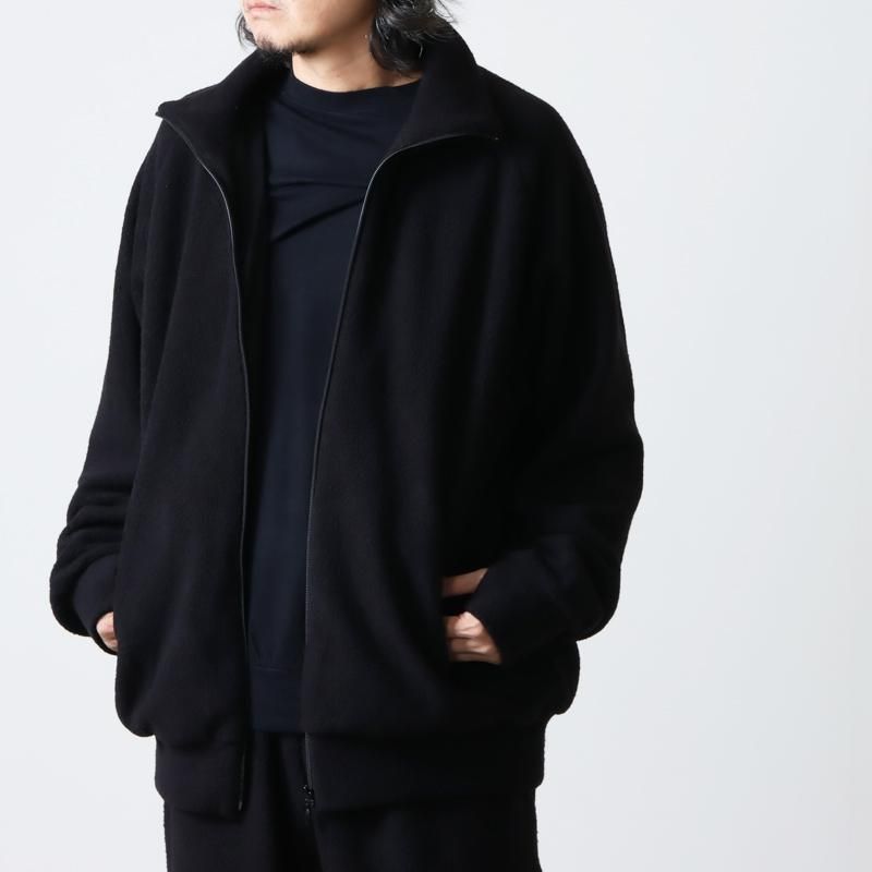 comoli ウールフリースジップアップジャケット fleece jacketメンズ