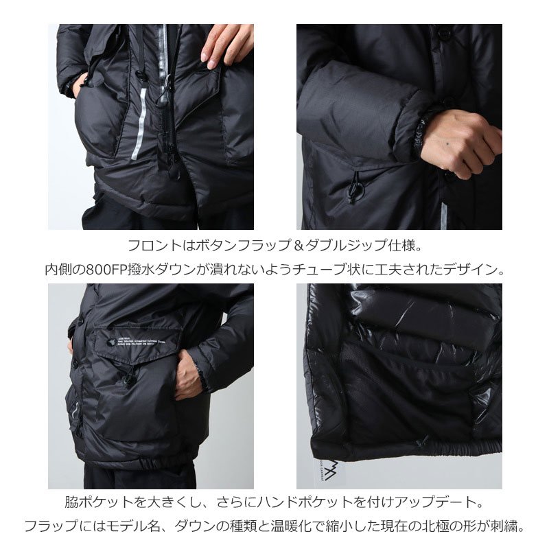 out door 人気 wear レザーダウンジャケット