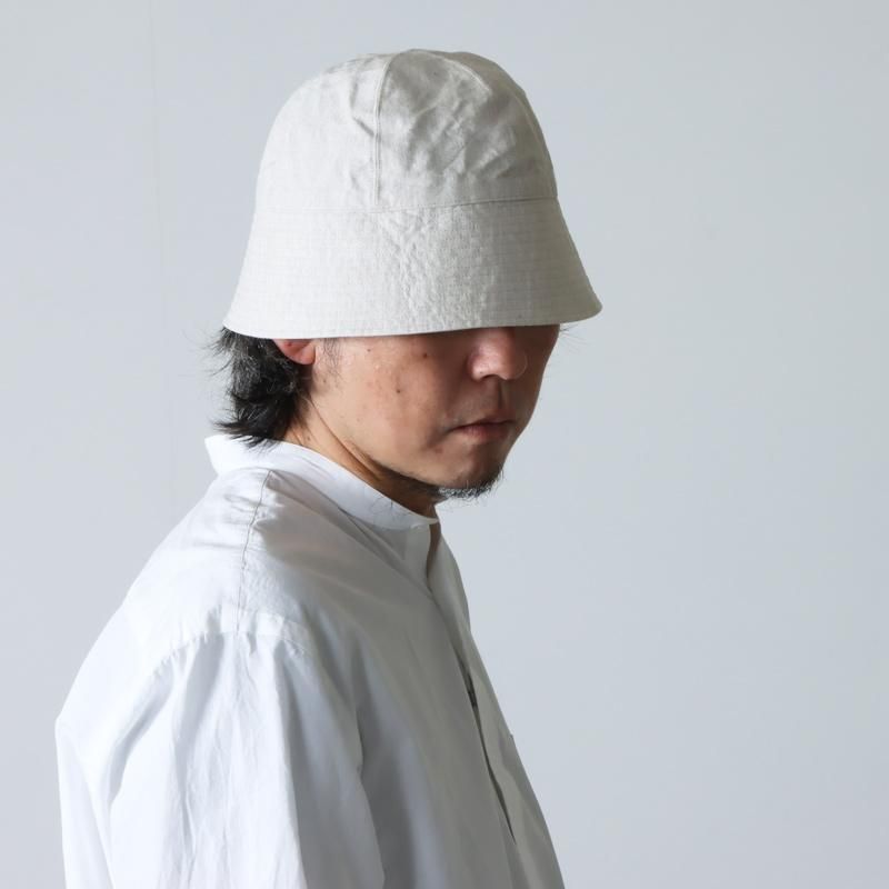 KIJIMA TAKAYUKI (キジマタカユキ) PAPER LINEN SAILOR HAT / ペーパー