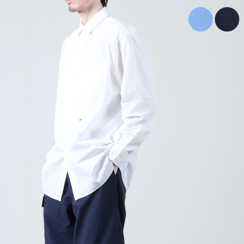 nanamica (ナナミカ) Regular Collar Wind Shirt / レギュラーカラーウィンドシャツ