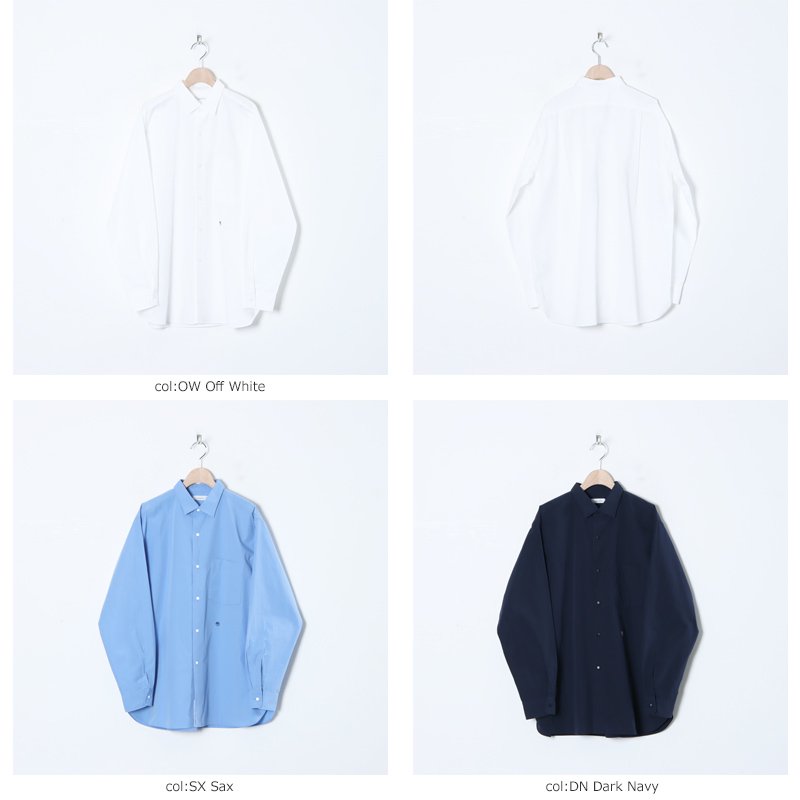 通販オンラインショップ 着用1回Regular Collar Wind Shirt美品