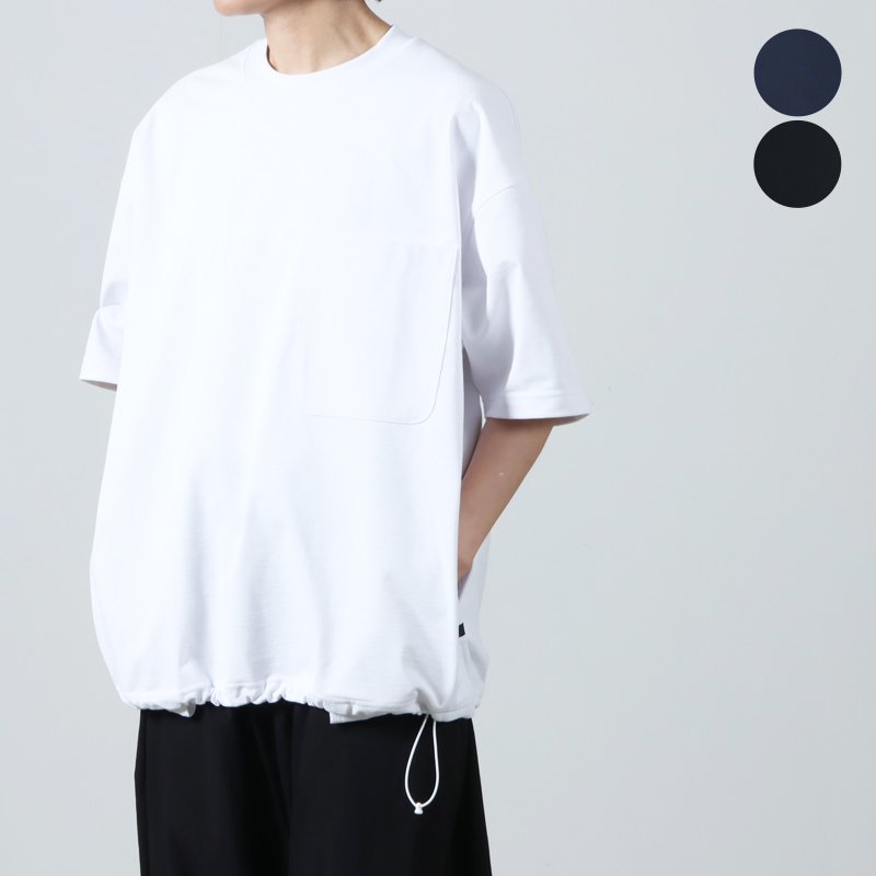 DAIWA PIER39 (ダイワピア39) W's TECH NEW CREW NECK DRAWSTRING TEE