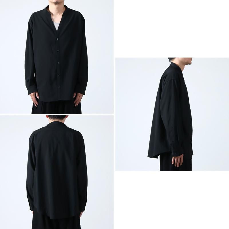 marka (マーカ) BAND COLLAR SKIPPER SHIRT / バンドカラー