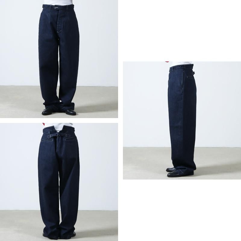 LENO (リノ) BUCKLE BACK TROUSERS / バックルバックトラウザース LENO (リノ) BUCKLE BACK TROUSERS / バックルバックトラウザース