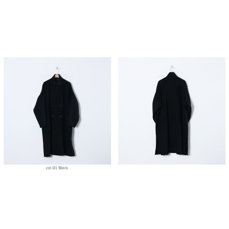 08sircus (ゼロエイトサーカス) Beaver double face rever over coat