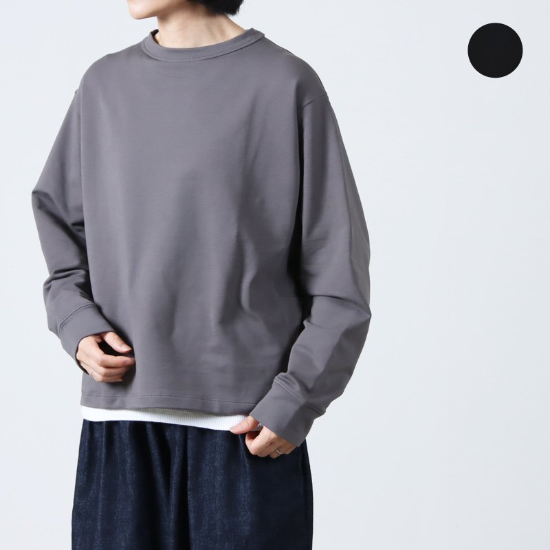 handvaerk (ハンドバーク) FLEX BOTTLE NECK DOLMAN SLEEVE PULLOVER