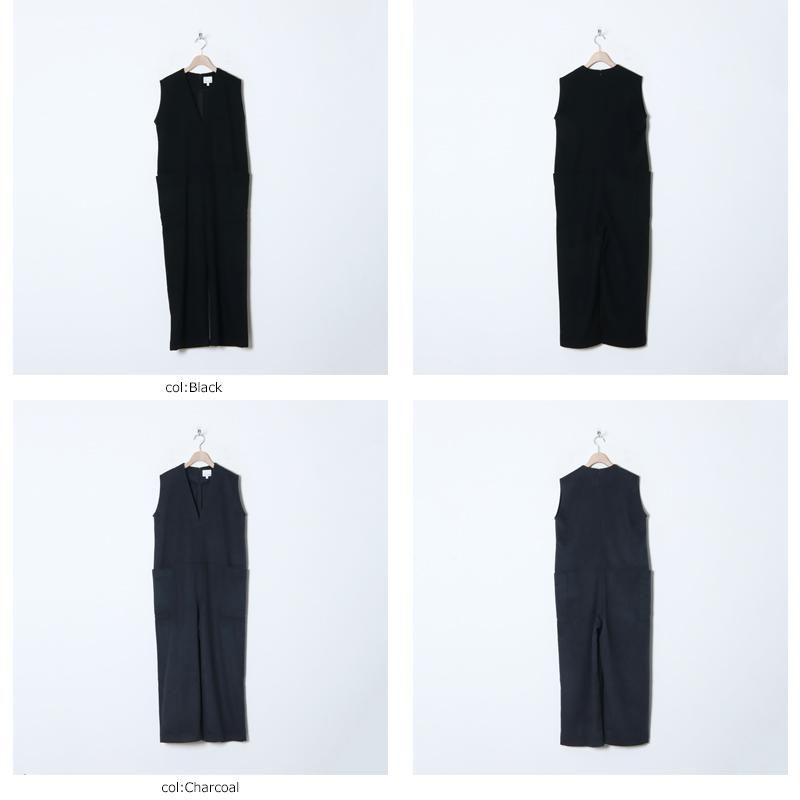 Honnete (オネット) V Neck Jumpsuit / Vネックジャンプスーツ Honnete (オネット) V Neck Jumpsuit / Vネックジャンプスーツ