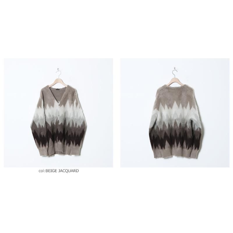 LENO (リノ) MOHAIR CARDIGAN / モヘアカーディガン