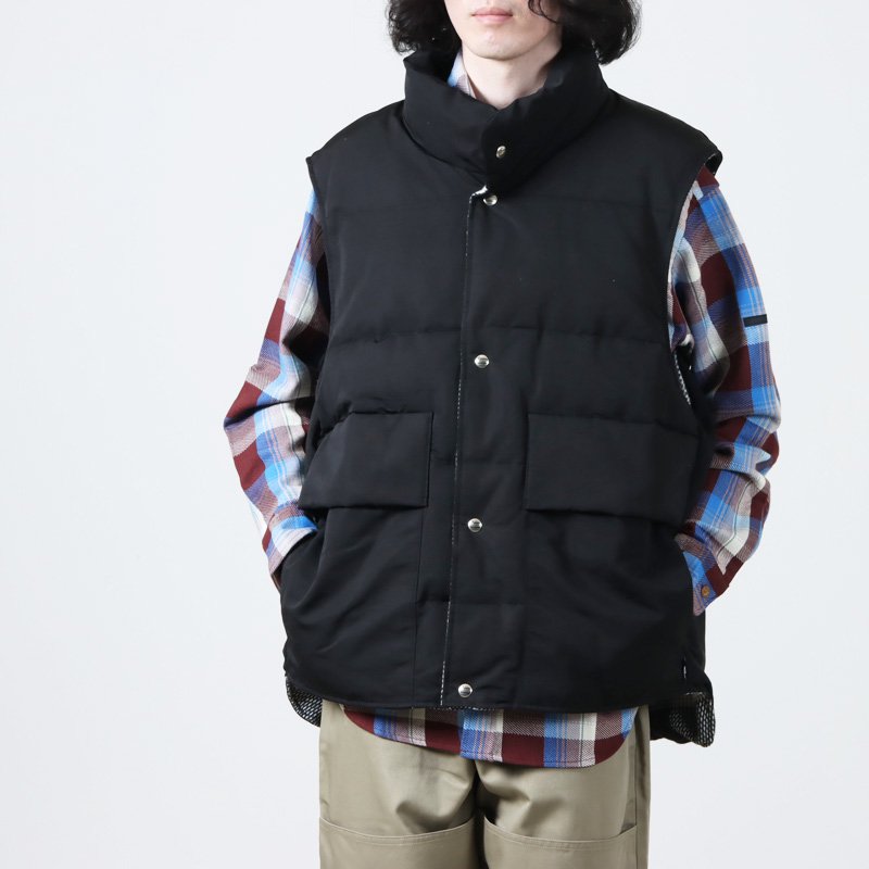 N.HOOLYWOOD (エヌハリウッド) 2232-VE70-015 × WOOLRICH VEST / ×ウールリッチ ベスト