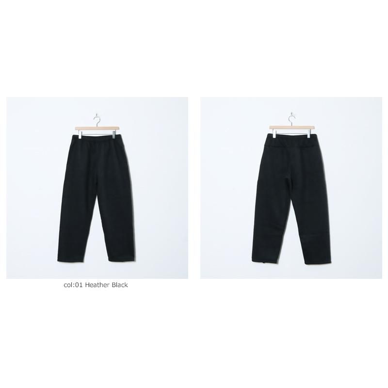 blurhms (ブラームス) Pe Silk Fleece Pants / ポリエステル