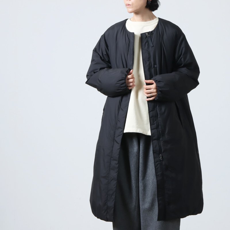 NANGA (ナンガ) NO COLLAR DOWN COAT / ノーカラーダウンコート