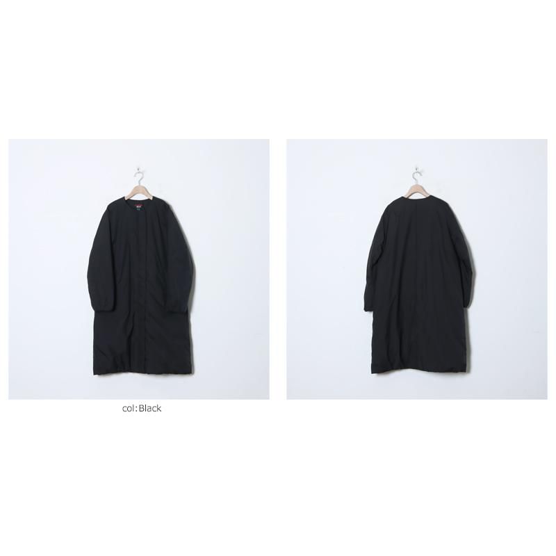 NANGA (ナンガ) NO COLLAR DOWN COAT / ノーカラーダウンコート