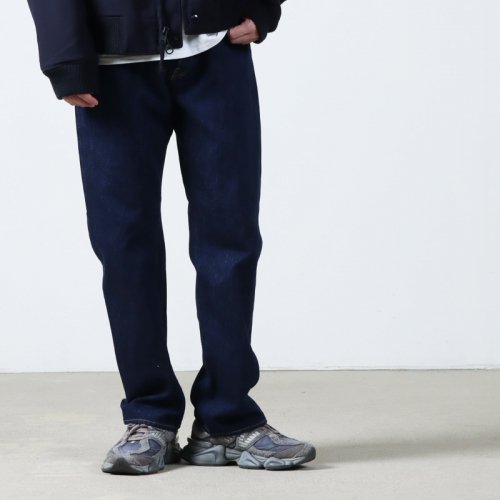 CIOTA () Straight 5 Pocket PantsReal IndigoNavy One Wash / ӥ13.5ozȥ졼ɥǥ˥