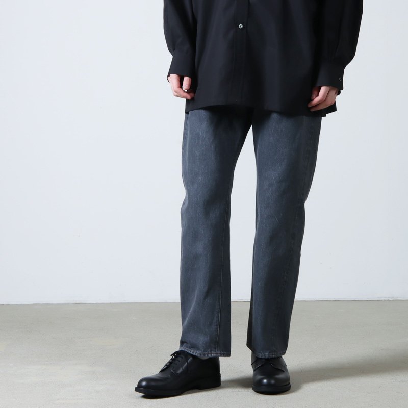 CIOTA (シオタ) Straight 5 Pocket Pants Medium Gray / ストレート5 