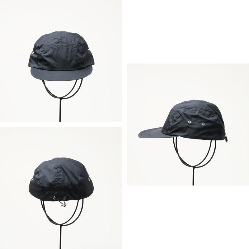 KIJIMA TAKAYUKI (キジマタカユキ) RECYCLED NYLON JET CAP / リサイクルナイロンジェットキャップ