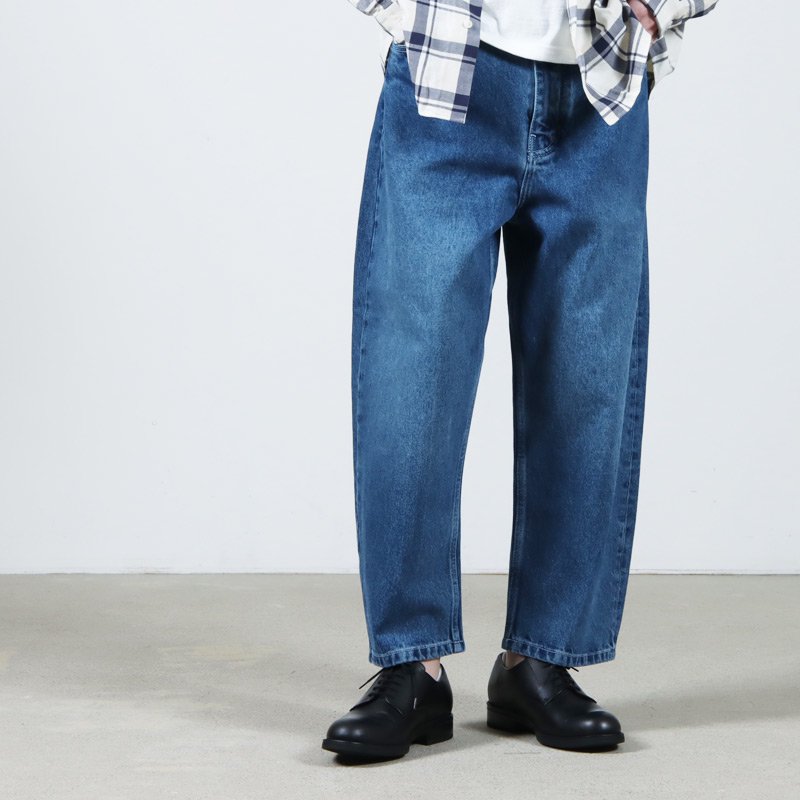 STUDIO NICHOLSON (スタジオニコルソン) LAND SNM DENIM VOLUME TAPERED PANT