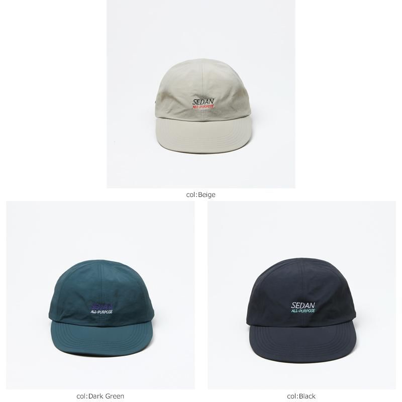 SEDAN ALL-PURPOSE (セダンオールパーパス) Tech Logo Camp Cap