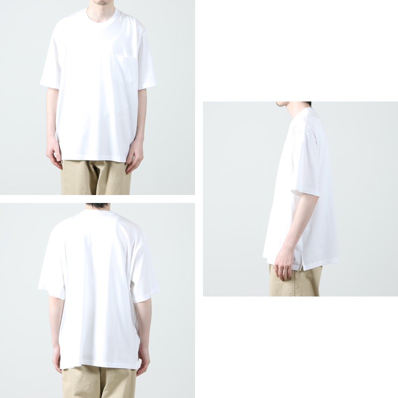 handvaerk (ハンドバーク) 60/2 S/S BIG T-SHIRT / 60/2ショートスリーブビッグティー