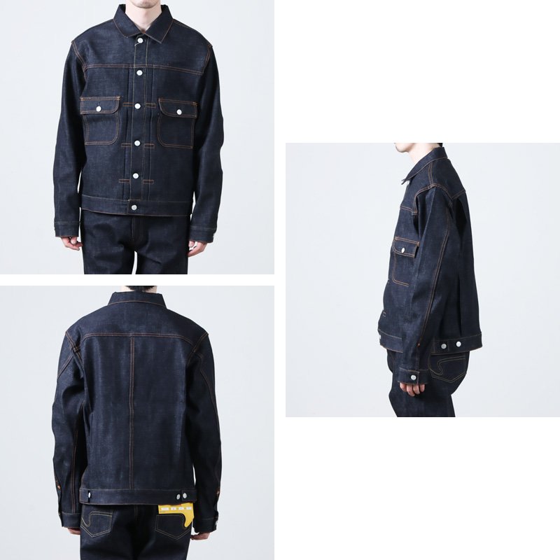 THE BLUEST OVERALLS (ザ ブルーエスト オーバーオール) TT DENIM JACKET / TTデニムジャケット