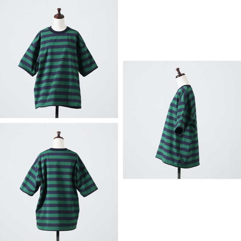 DAIWA PIER39 (ダイワピア39) W's TECH DRAWSTRING BORDER S/S DAIWA PIER39 (ダイワピア39) W's TECH DRAWSTRING BORDER S/S