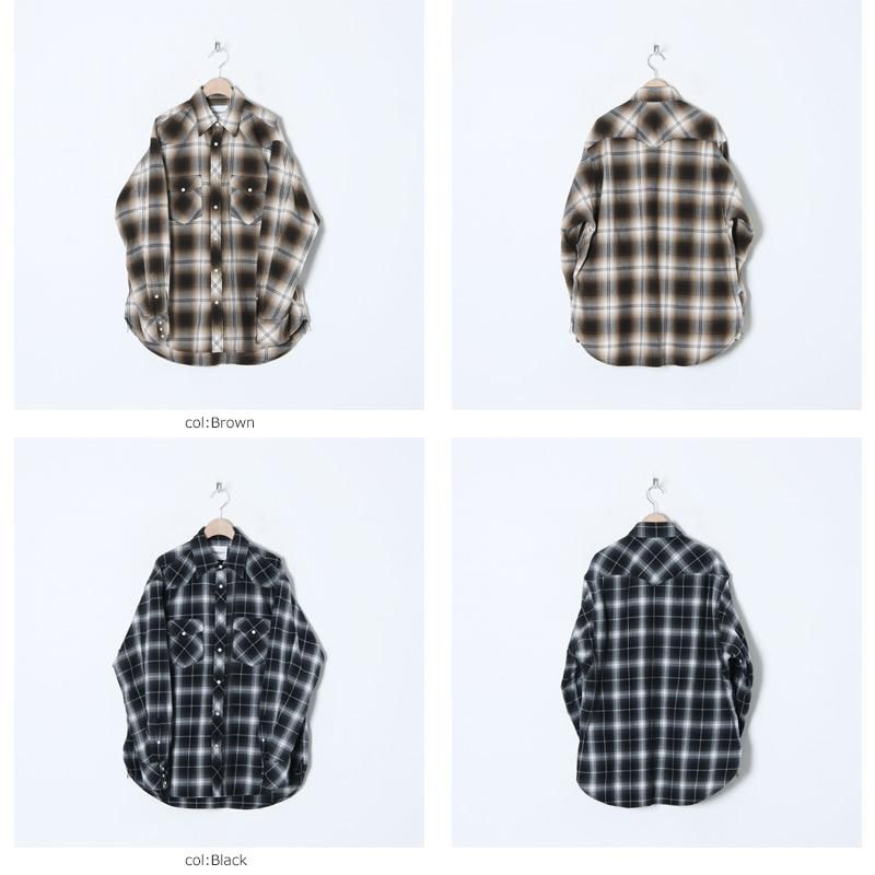 TAKAHIROMIYASHITATheSoloist. cut off sleeve western shirt