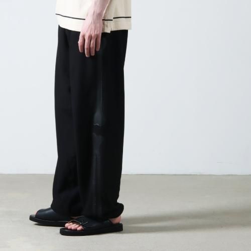 blurhms (ブラームス) Wool Voile Side Seamless Slacks / ウール ...