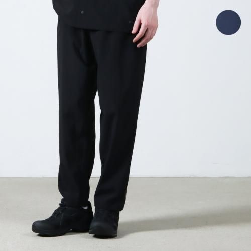 blurhms (ブラームス) Wool Ramie Super Wide Slacks / ウールラミー 