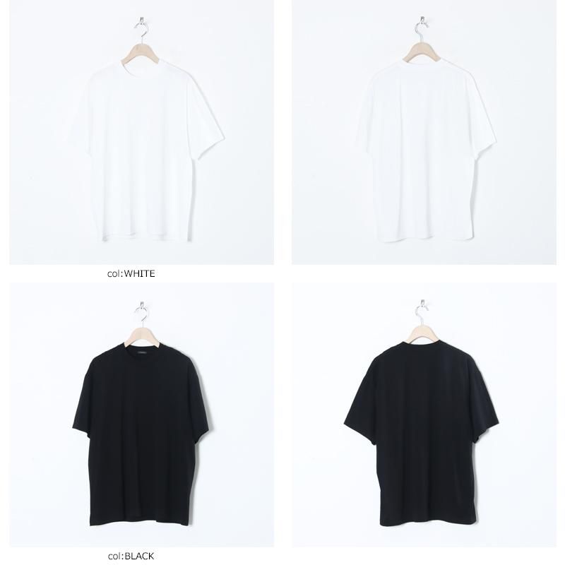 COMOLI (コモリ) コットンジャージ 半袖Tシャツ COMOLI (コモリ) コットンジャージ 半袖Tシャツ