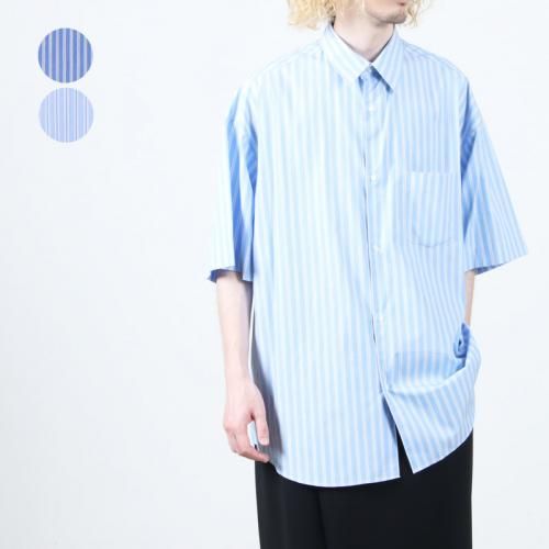 Graphpaper (եڡѡ) SIDOGRAS S/S Oversized Regular Collar Shirt / 硼ȥ꡼֥С 쥮顼顼