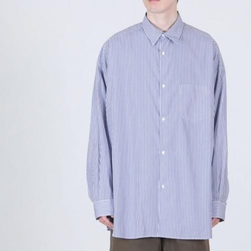 Graphpaper Broad Stripe L/S Oversized Regular Collar Shirt / ֥ɥȥ饤ץ󥰥꡼֥Сɥ쥮顼顼
